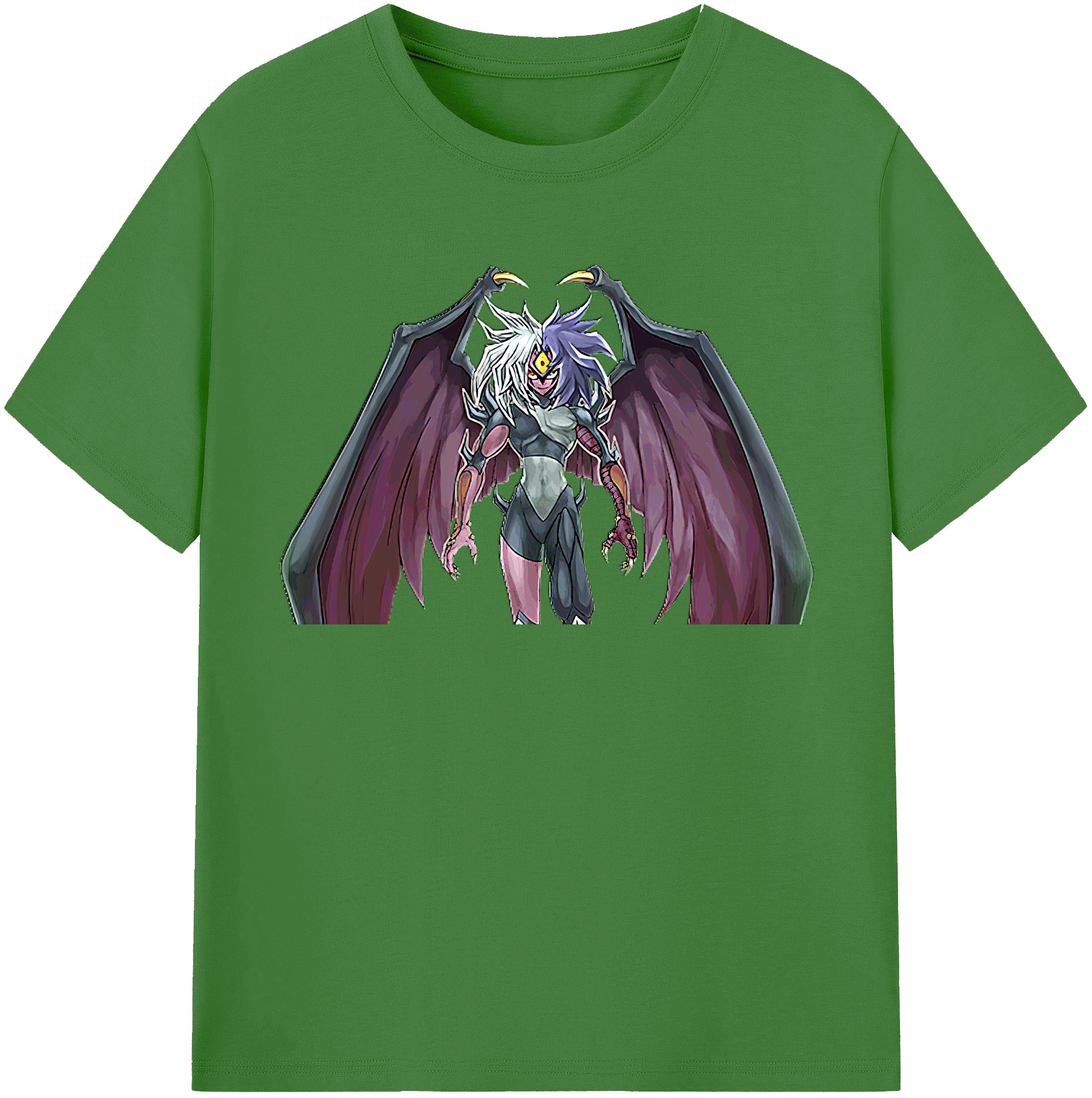 （画像用） 遊☆戯☆王 Yu-Gi-Oh! レディースカジュアルプリントTシャツ（綿100％）